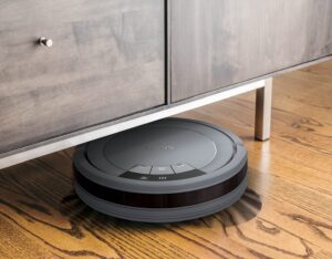 Shark Ion robot vacuum AV753 under table