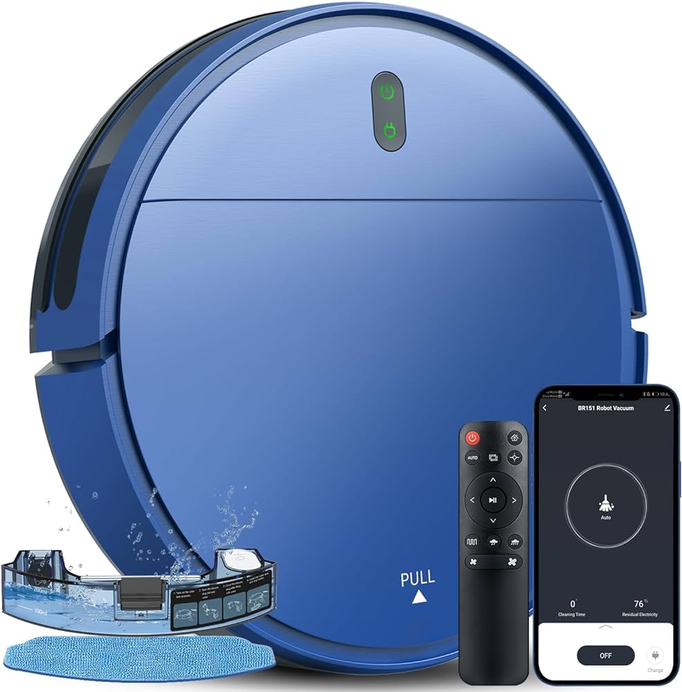 zcwa robot vacuum cleaner is one of the top 3 best affordable robot vacuums 